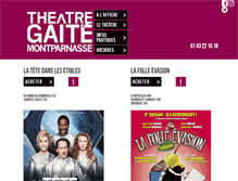 Tablet Screenshot of gaite.fr